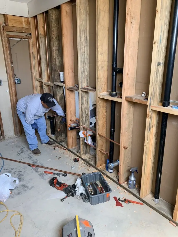 Commercial rough-in plumbing for Commercial Plumbing in Rocky Hill